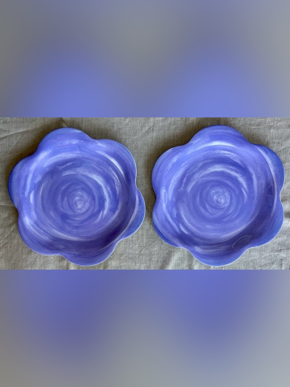 Kohl’s Floral Outdoor Acrylic Serving Trays